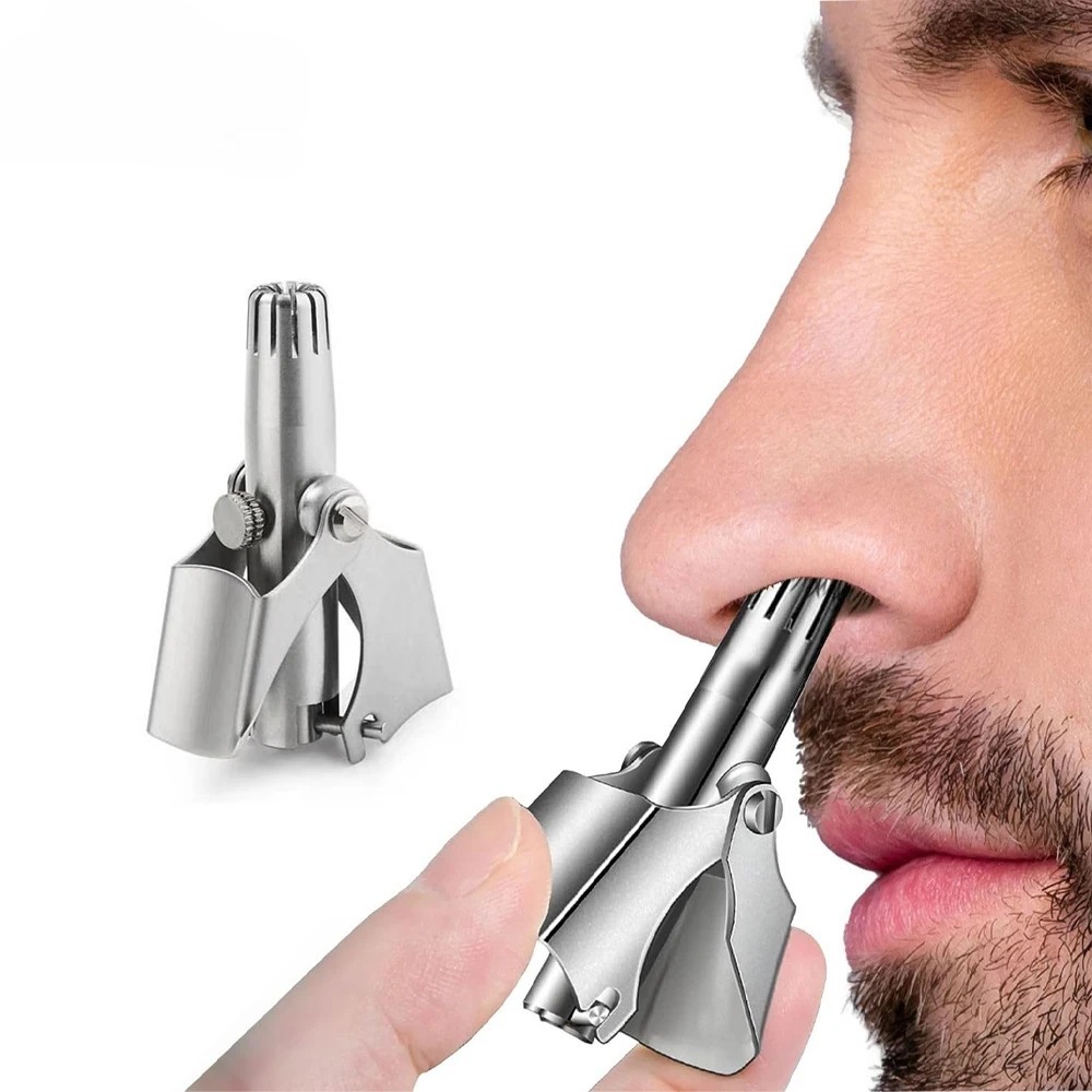 Nasal Aspirator - Nose Hair Trimmer Cleaner For Men