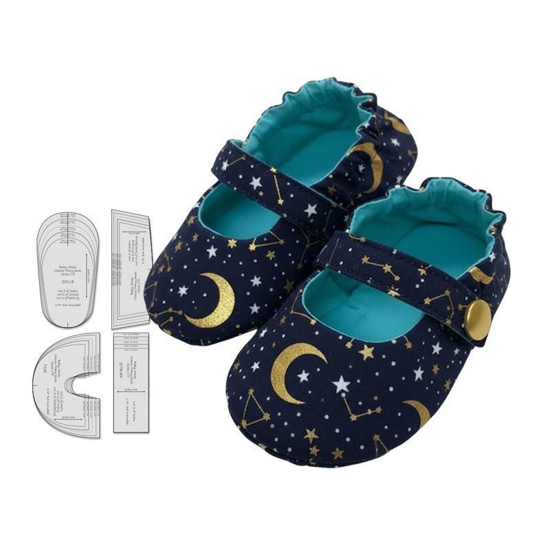 Zwitsal Baby Products - Baby Shoes Multiple Sizes Sewing Patterns,1:1
