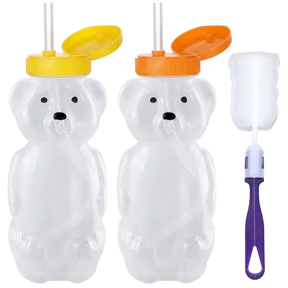 Zwitsal Baby Products - Honey Bear Straw Cups for Babies