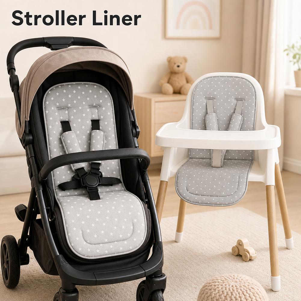 Stroller Cushion & Seat Belt C - Infant Car Seat Cover recension och pris