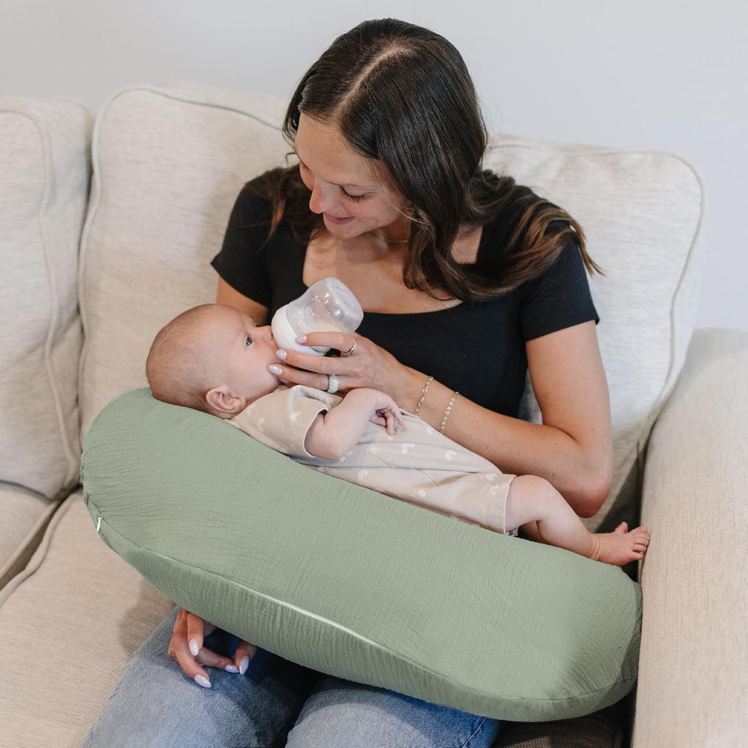 2PCS/set Nursing Pillow Cover  - Nursing Pillow Breastfeeding recension och pris