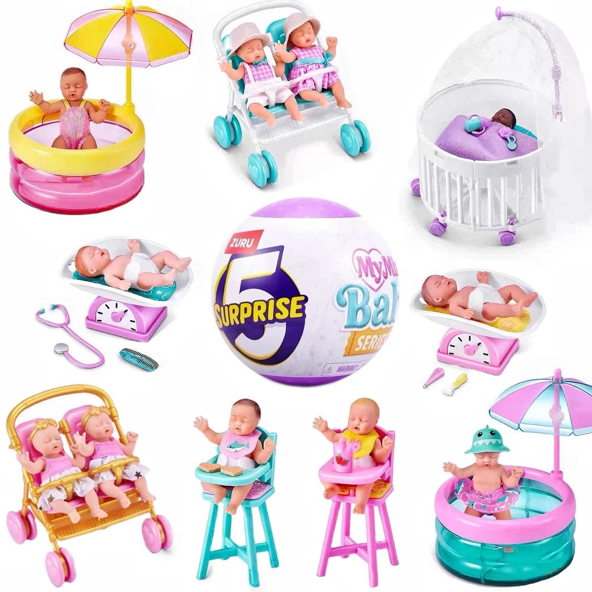 ZURU 5 Surprise My Mini Baby S - Baby Products Toys recension och pris